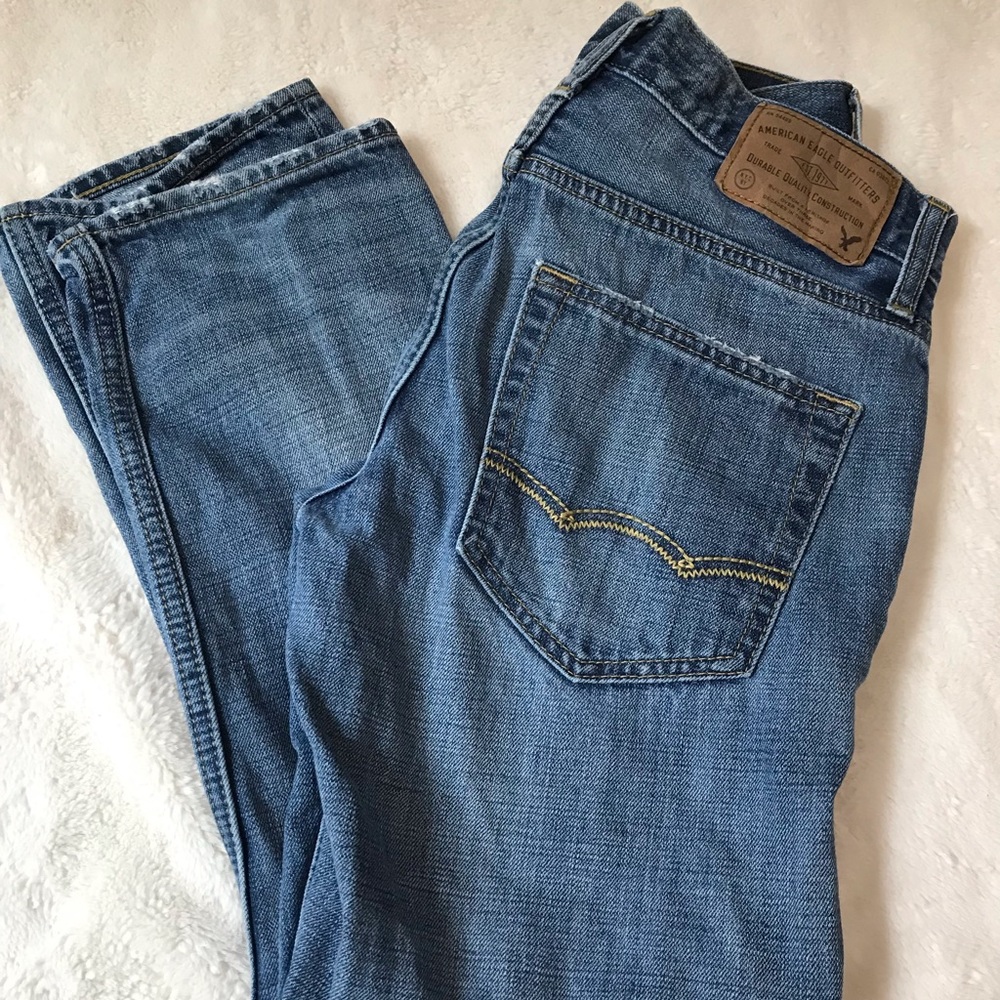 American Eagle Jeans Sz 28x28 Like New Boot cut - Picture 3 of 7